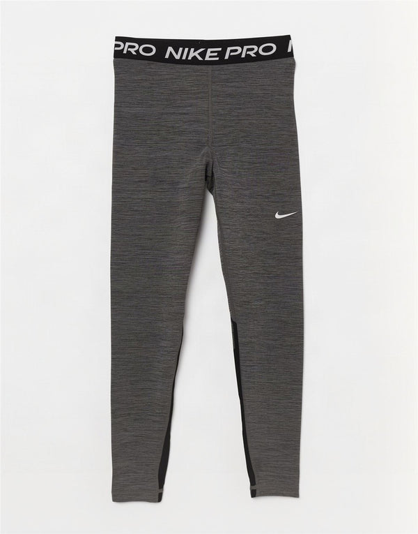 Nike Damen Dri Fit Graphic Leggings XS W24 L32 Graues Colourblock-Polyester