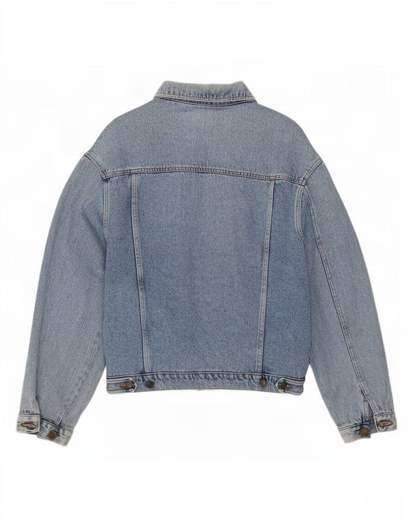 POP 84 Herren Jeansjacke UK 40 Large Blau