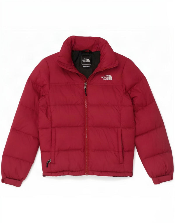 The North Face Damen Liner gepolsterte Jacke UK 10 Small Burgund Nylon