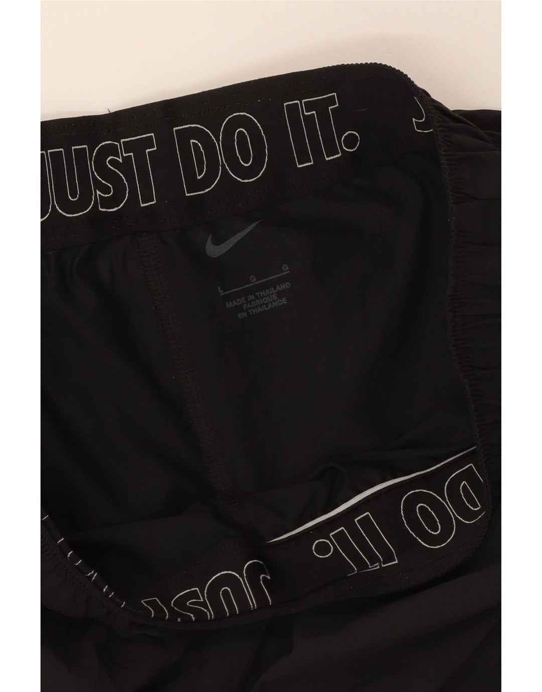 NIKE Damen Sportshorts UK 14 Large Schwarz