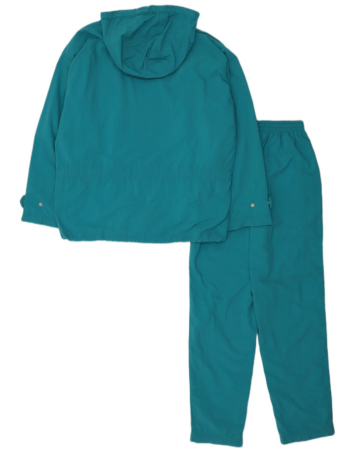Diadora Damen-Trainingsanzug mit Kapuze, übergroß, komplett, UK 14, Mittelblau, Polyamid