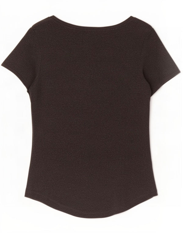 Champion Damen Heritage Fit T-Shirt Top UK 14 Large Grau