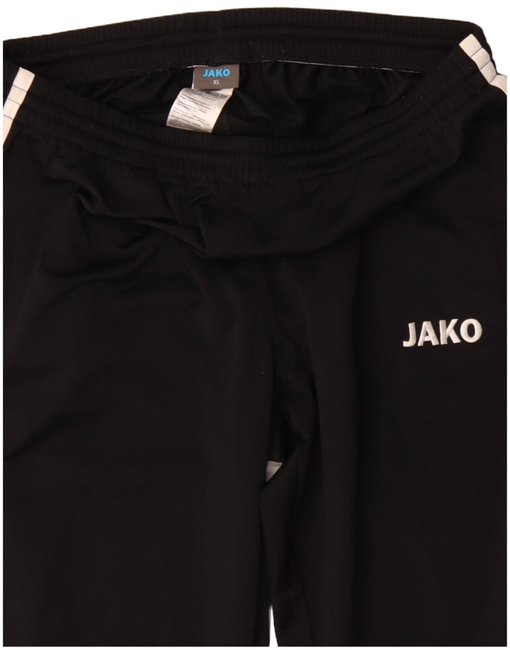 Jako Herren-Trainingshose, Jogginghose, XL, Schwarz, Polyester