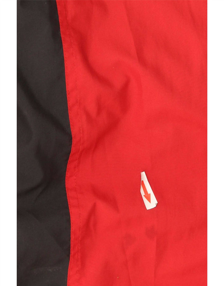 Adidas Herren Trainingsanzug Top Jacke XL Rot Colourblock Polyester