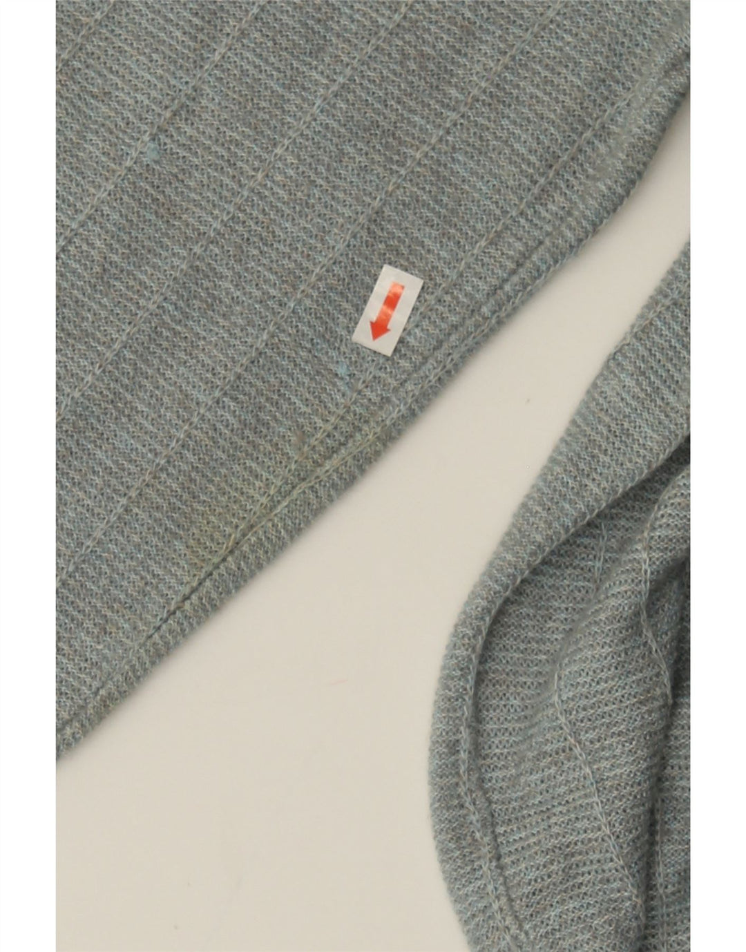 VINTAGE Mens V-Neck Jumper Sweater Medium Blue Vintage Vintage and Second-Hand Vintage from Messina Hembry 