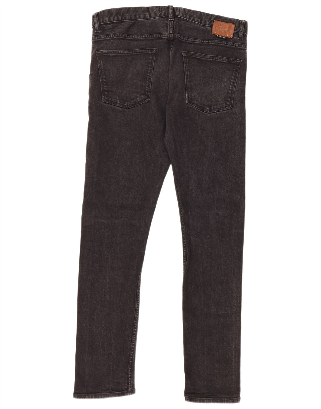 Quiksilver Slim-Jeans für Herren, W32, L32, schwarze Baumwolle