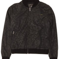 Superdry Damen-Trainingsanzug-Top-Jacke, UK 14, mittlere schwarze Tarnung