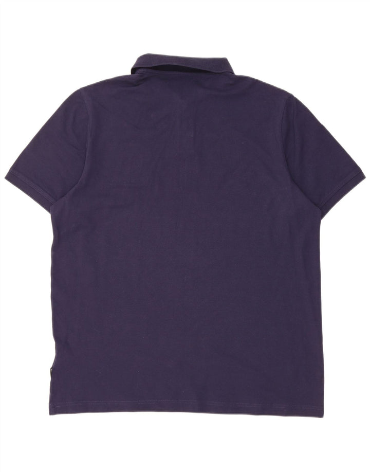 Puma Herren-Poloshirt, groß, marineblau, Baumwolle