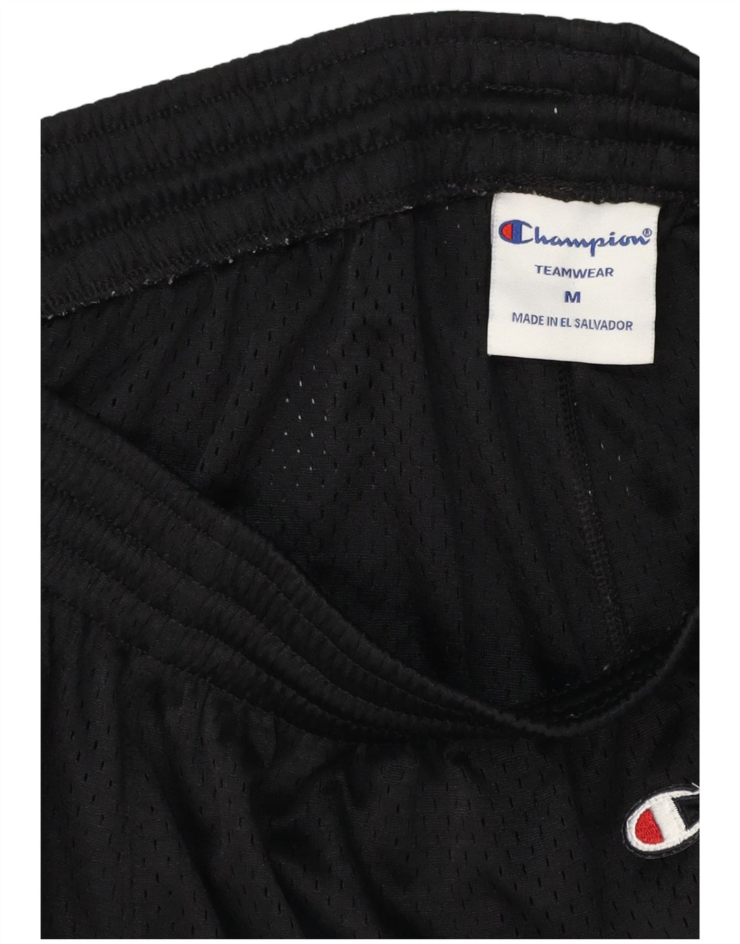 Champion Herren Sportshorts Medium Schwarz Polyester Sport