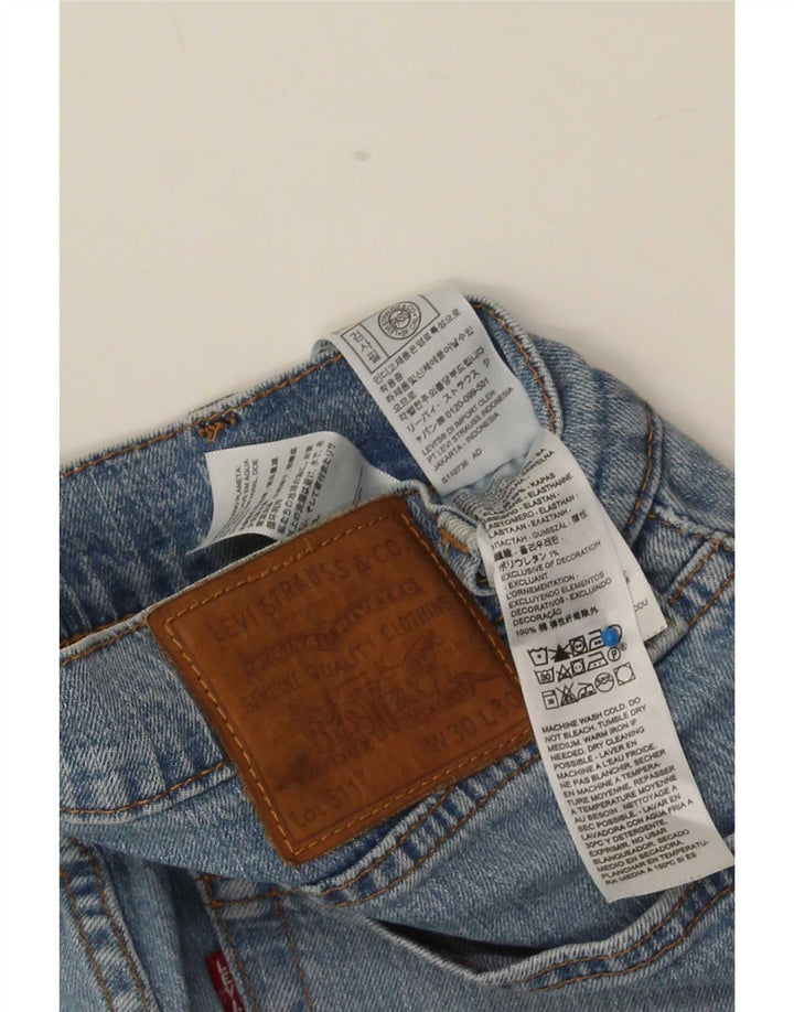 Levi's Herren 511 Slim Jeans W30 L30 Blaue Baumwolle