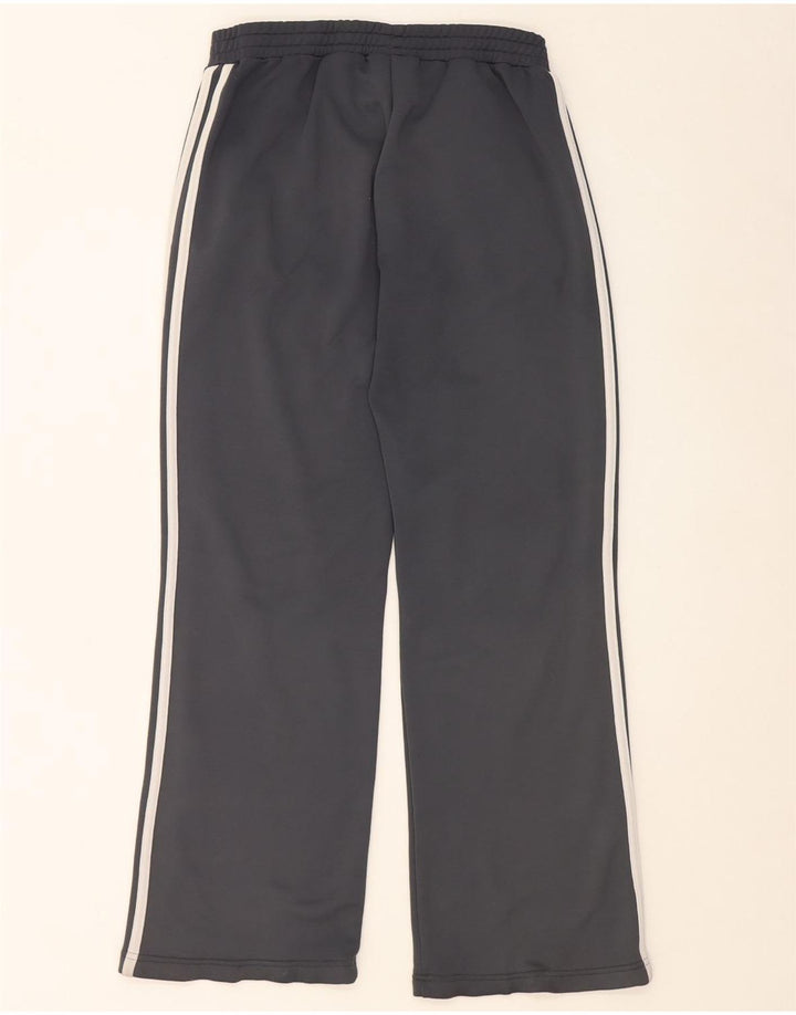 Adidas Damen Trainingshose UK 16 Large Grau Polyester