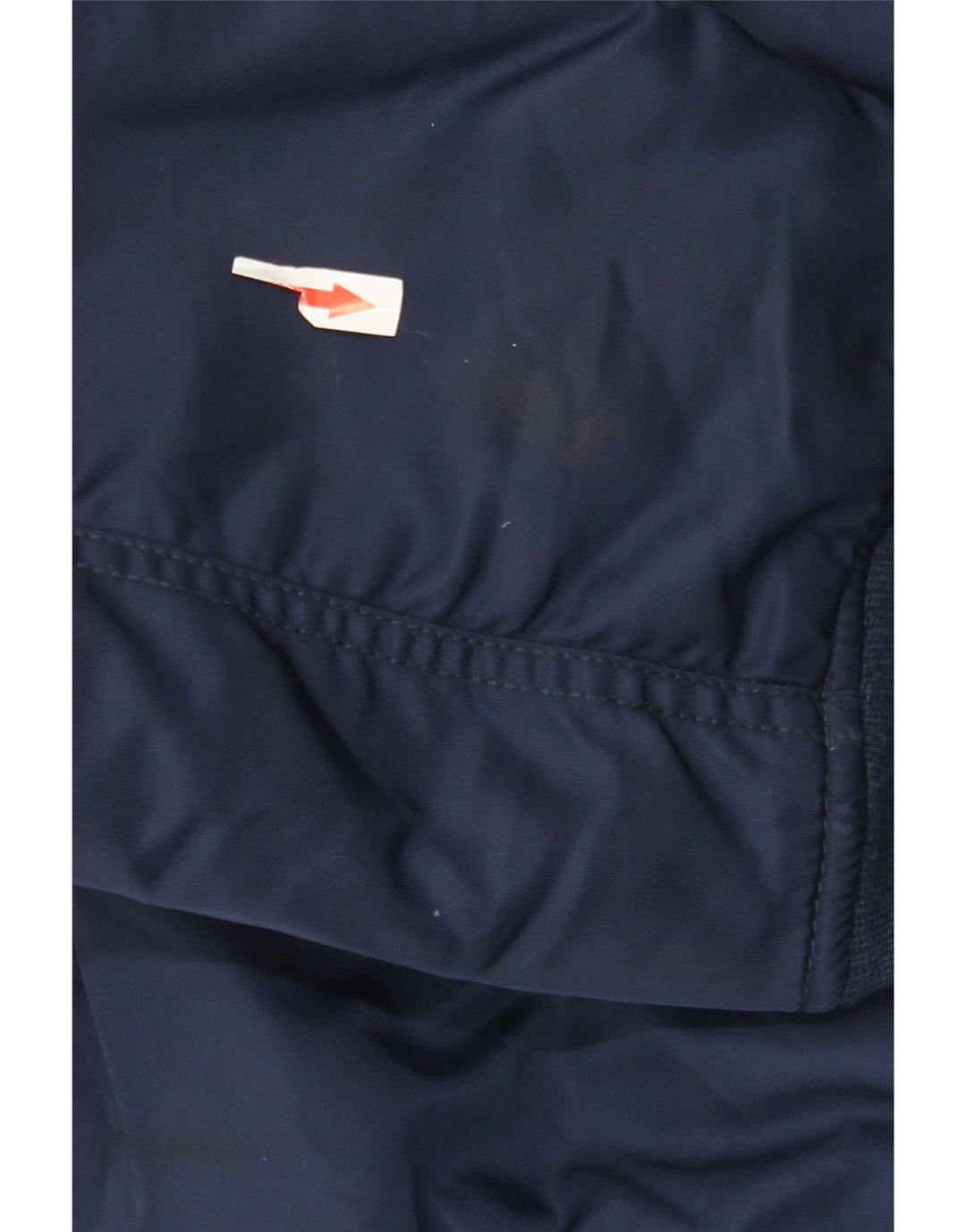 Pull & Bear Herren-Bomberjacke, UK 38, mittleres Marineblau, Farbblock