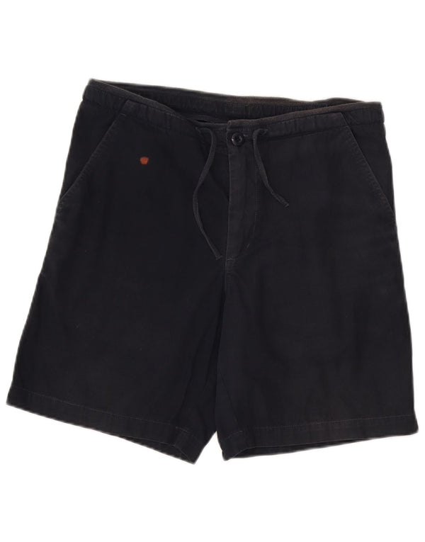 Slam Herren Chinoshorts IT 44 XS W30 Marineblau Baumwolle