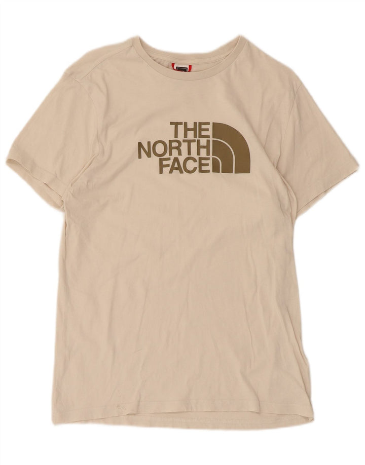 The North Face Herren-T-Shirt mit Grafik, mittelbeige Baumwolle