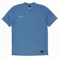 Nike Herren Dri Fit T-Shirt Top Mittelblaues Polyester