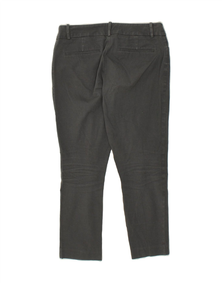 MOSSIMO Womens Slim Casual Trousers US 6 Medium W29 L25 Grey Cotton Vintage Mossimo and Second-Hand Mossimo from Messina Hembry 
