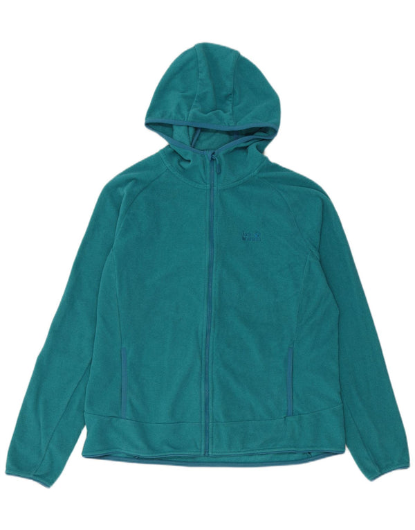Jack Wolfskin Damen-Trainingsanzug mit Kapuze, Top-Jacke, UK 18, XL, Blau, Polyester