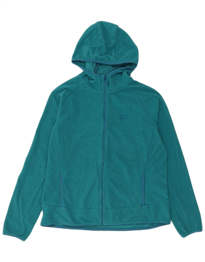 Jack Wolfskin Damen-Trainingsanzug mit Kapuze, Top-Jacke, UK 18, XL, Blau, Polyester