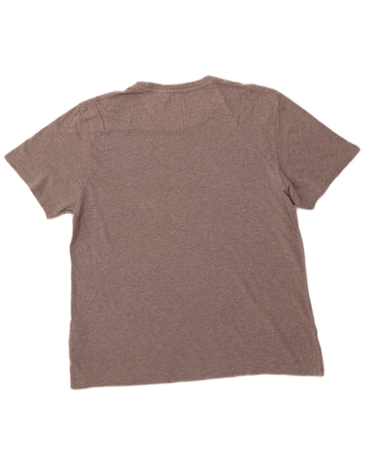 LEVI'S Mens Graphic T-Shirt Top XL Grey Cotton