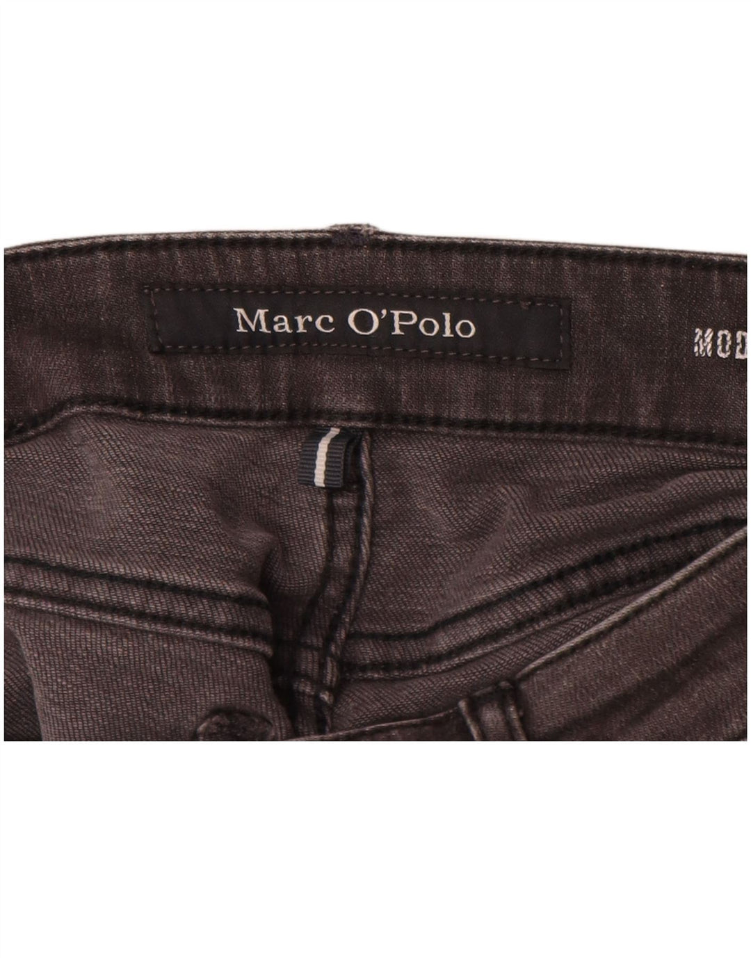 Marc O'Polo Damen Slim Jeans W28 L30 Graue Baumwolle