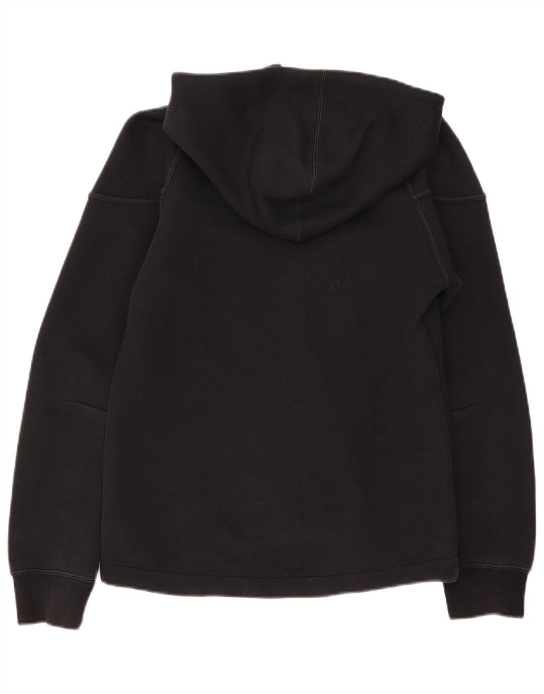 Nike Herren-Kapuzenpullover mit Reißverschluss, Größe S, schwarze Baumwolle