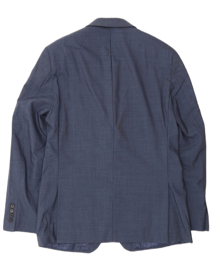 Dkny Herren-Blazer mit 2 Knöpfen, Größe UK 38, mittleres Marineblau