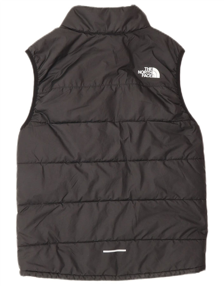 Wattierte Weste für Jungen von The North Face, 9–10 Jahre, mittelschwarz, Polyester