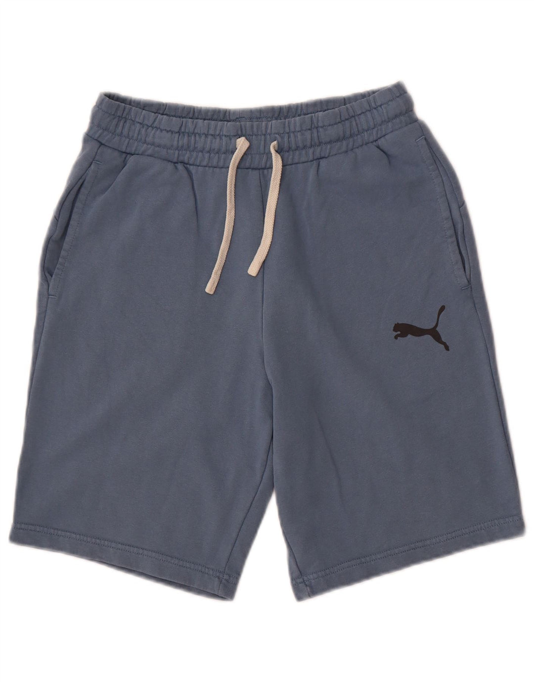 Puma Herren-Sportshorts, klein, aus blauer Baumwolle