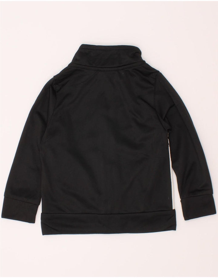 Puma Baby-Jungen-Trainingsanzug-Top-Jacke, 9–12 Monate, schwarzes Farbblock-Polyester