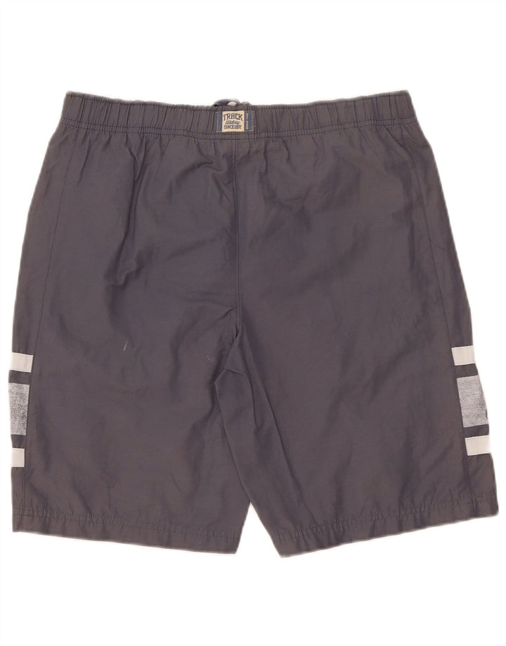 Nike Herren-Sportshorts mit Grafik, Größe S, graue Baumwolle