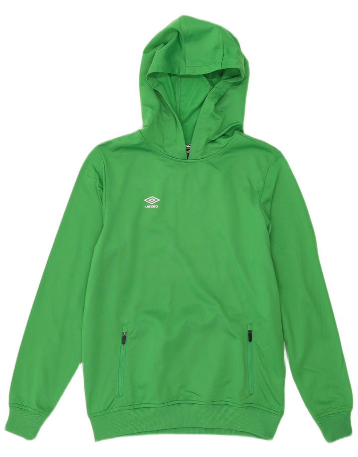 Umbro Jungen Kapuzenpullover 13-14 Jahre XL Grün Polyester