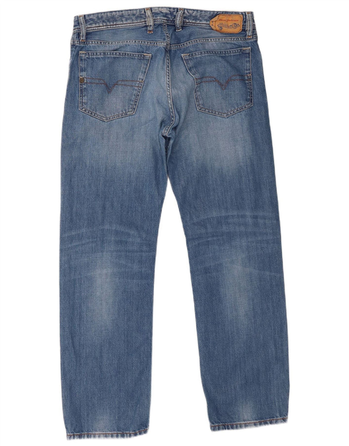 Diesel Herren Wavkee Straight Jeans W32 L30 Blau