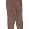 Marks & Spencer Maßgeschneiderte Herren-Chinohose W34 L29 Beige Leinen