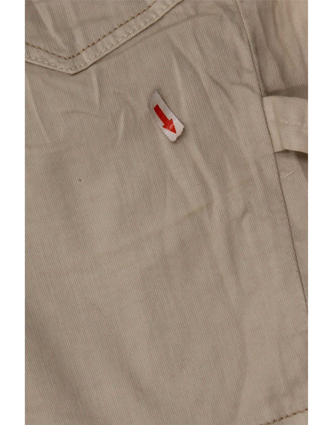 Guess Denim-Cargo-Rock für Damen, W28, mittelbeige Baumwolle