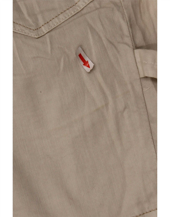 Guess Denim-Cargo-Rock für Damen, W28, mittelbeige Baumwolle