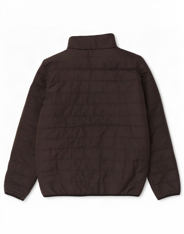 French Connection Herren Wattierte Jacke UK 40 Large Schwarz Polyester