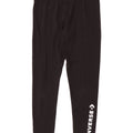 Converse Damen Grafik-Leggings aus mittlerer schwarzer Baumwolle