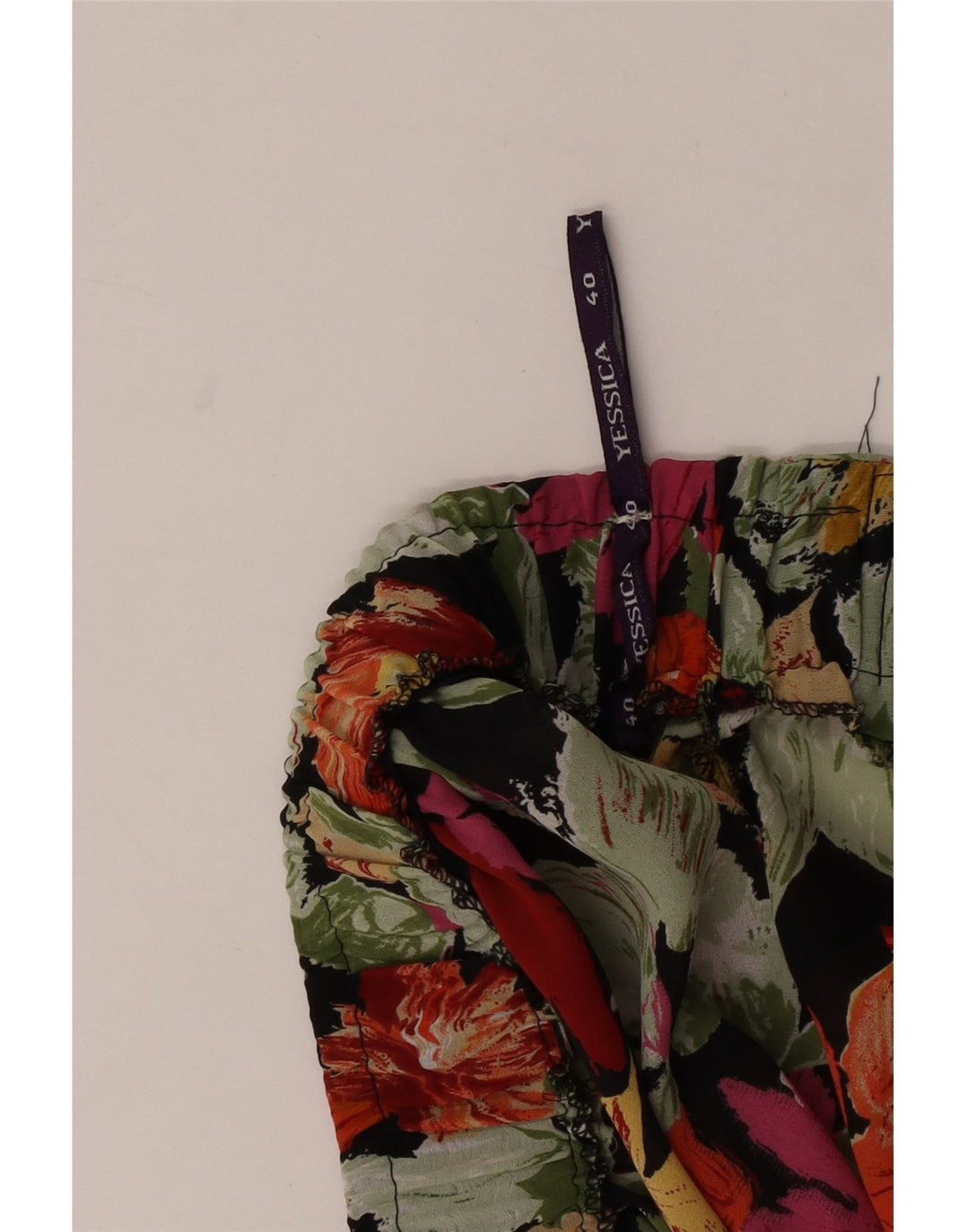 Yessica Damen Faltenrock EU 40 Medium W30 Mehrfarbig geblümt