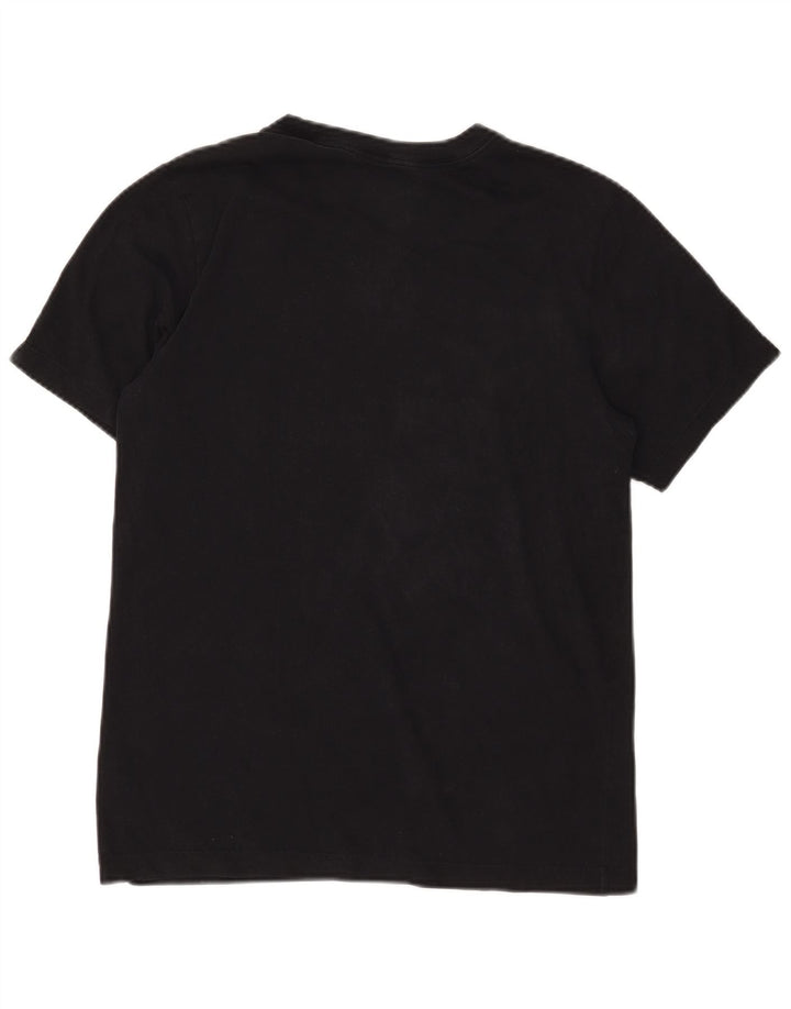 Nike Herren Dri Fit T-Shirt Top Small Schwarz