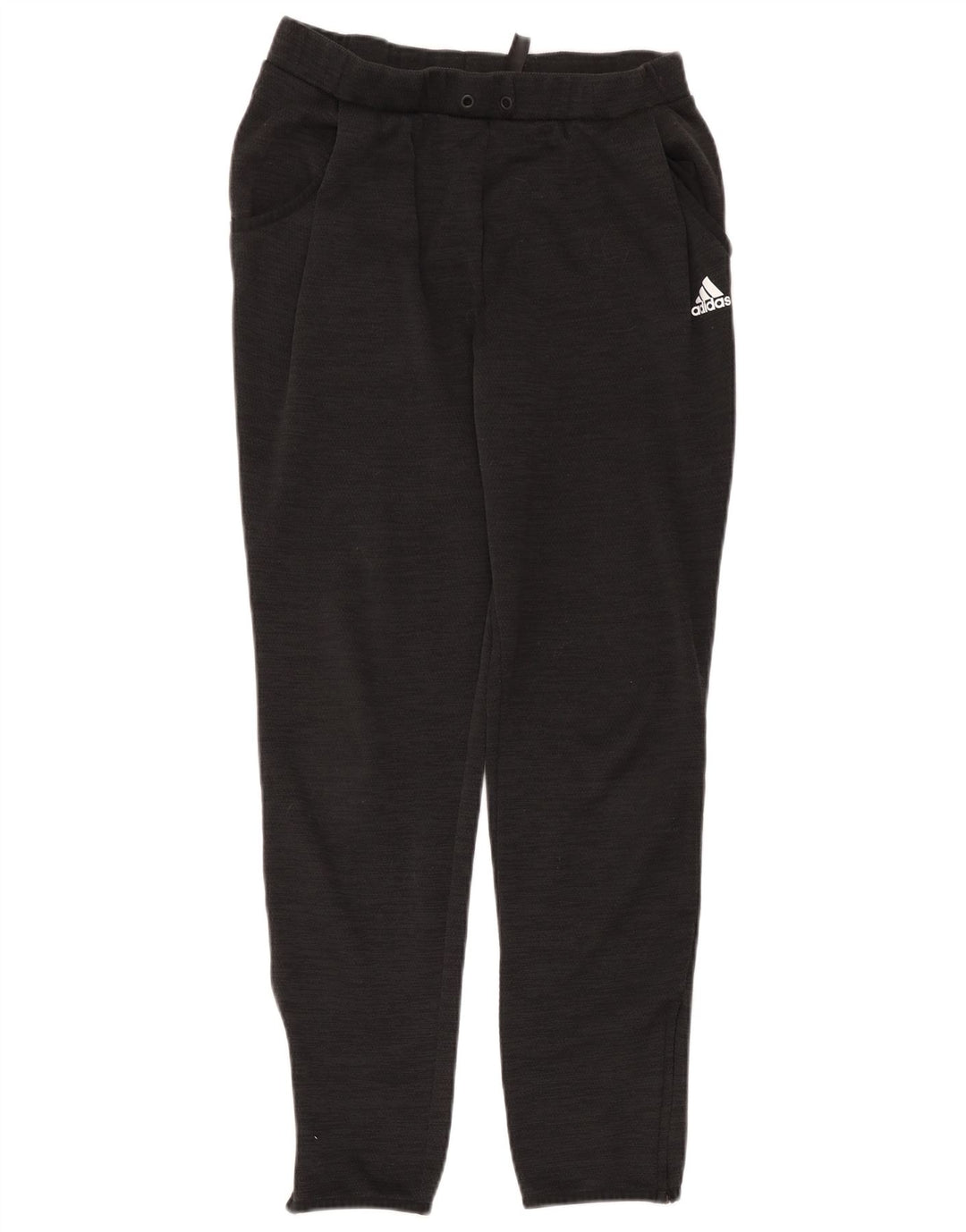 Adidas Damen Trainingshose Jogger UK 14 Medium Schwarz Polyester