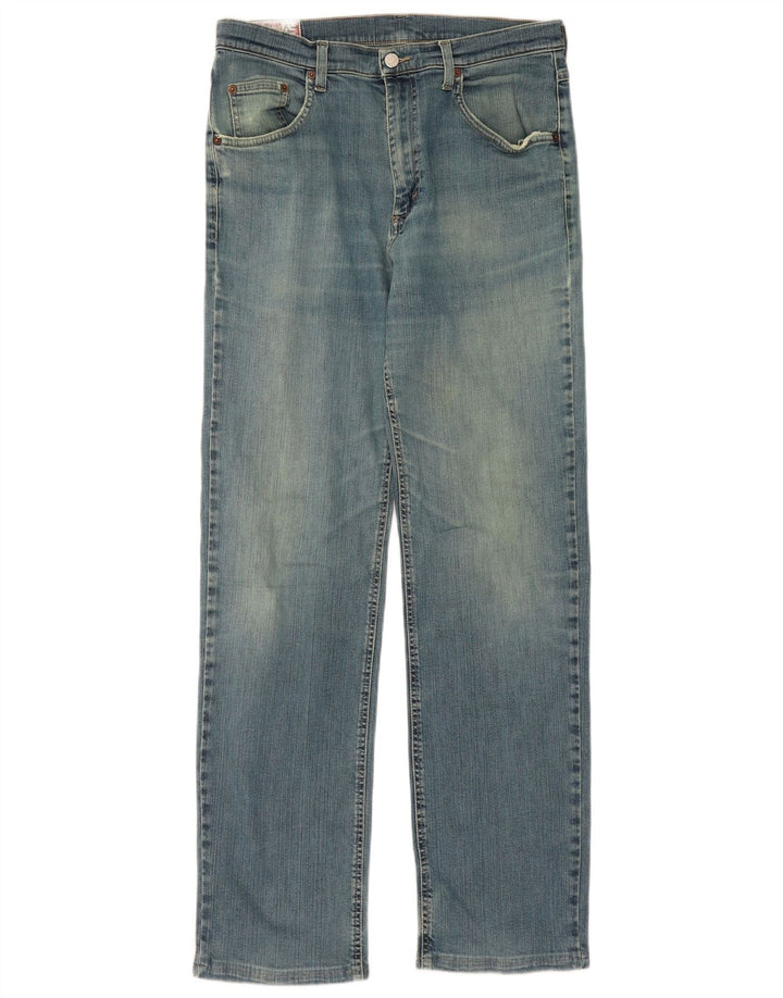 Rifle Damen Straight Jeans W32 L32 Blau