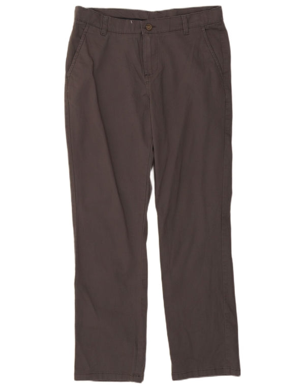 Izod Husky Straight Chino-Hose für Jungen, 15–16 Jahre, W32 L29, graue Baumwolle