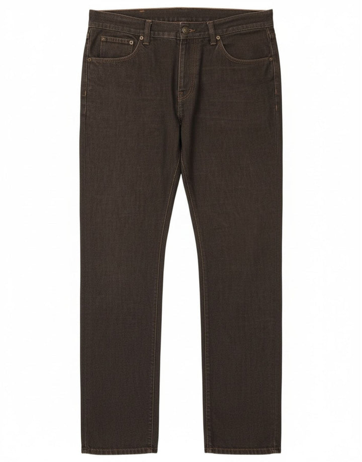 Levi's Herren 504 Straight Jeans W36 L34 Grau