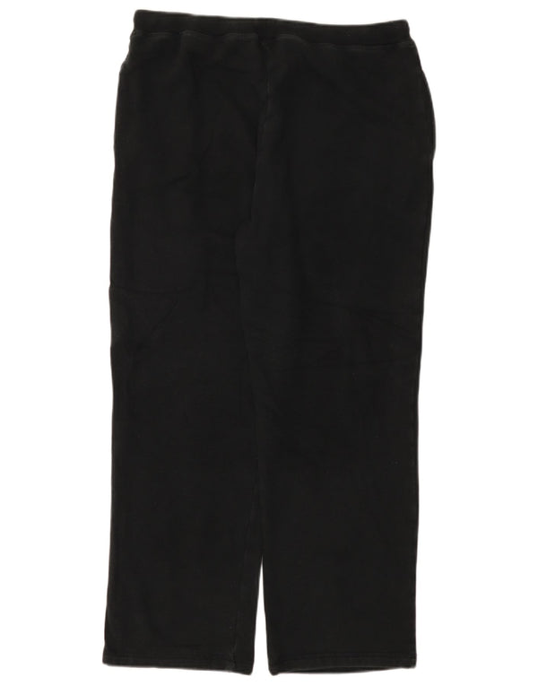 Marks & Spencer Damen-Trainingshose, UK-Größe 44, Größe L, Schwarz, Baumwolle