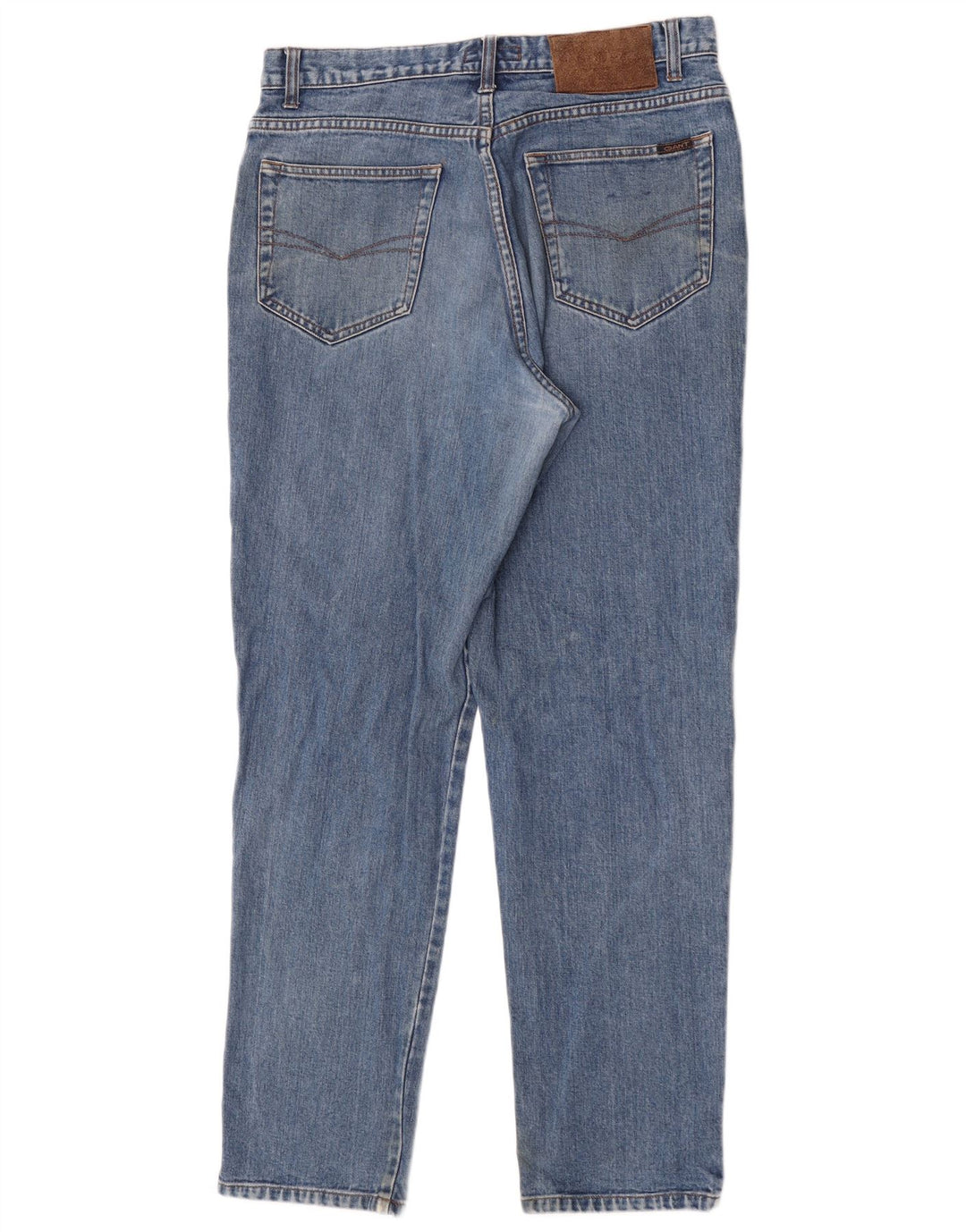 Gant Herren Tapered Jeans W34 L32 Blaue Baumwolle