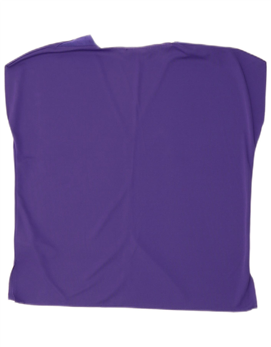 ZARA Womens Sleeveless Blouse Top UK 16 Large Purple Polyester