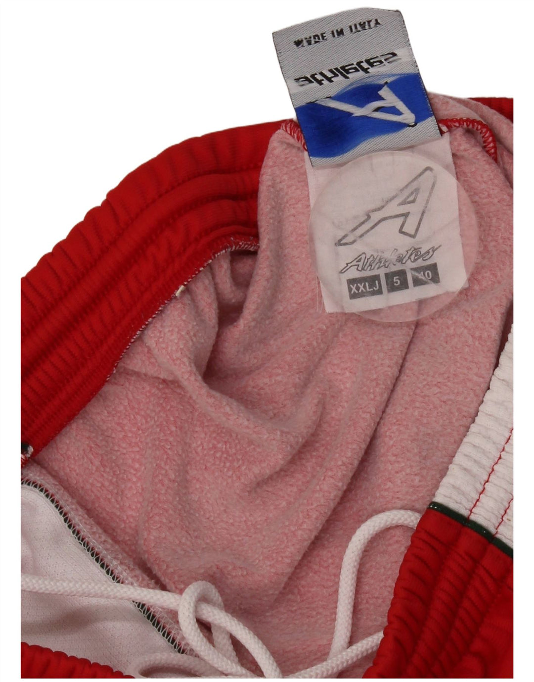 Vintage Damen-Trainingshose IT 40 Small Red Colourblock Polyester