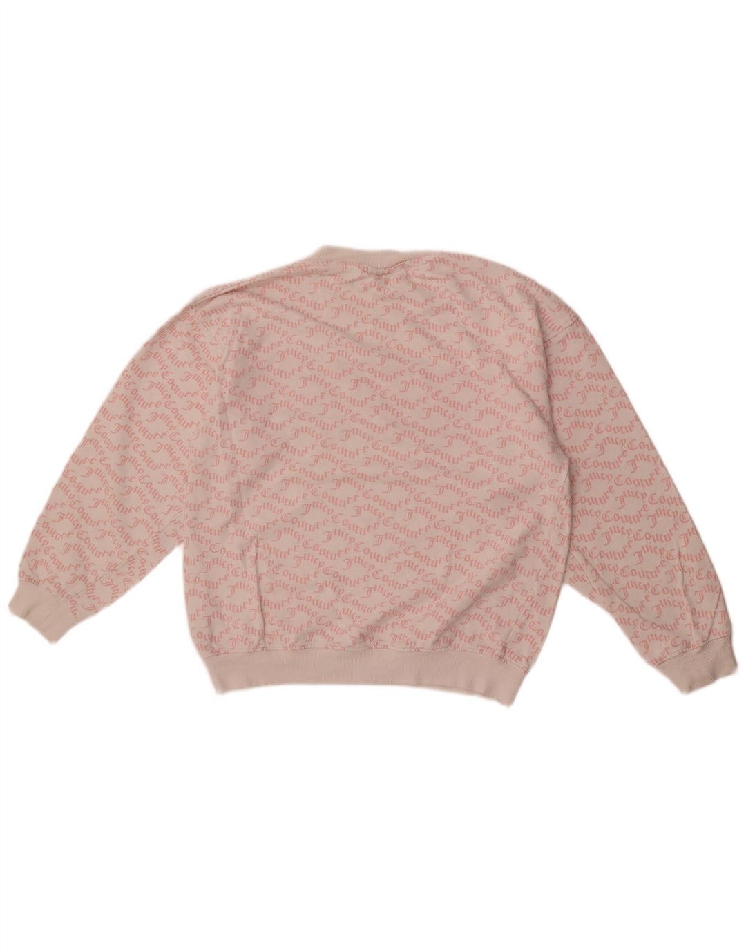 Juicy Couture Damen-Sweatshirt-Pullover, UK 14, Mittelweiß, Farbblock