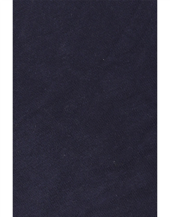 Marks & Spencer Herren-Pullover mit Rundhalsausschnitt, groß, marineblaue Baumwolle