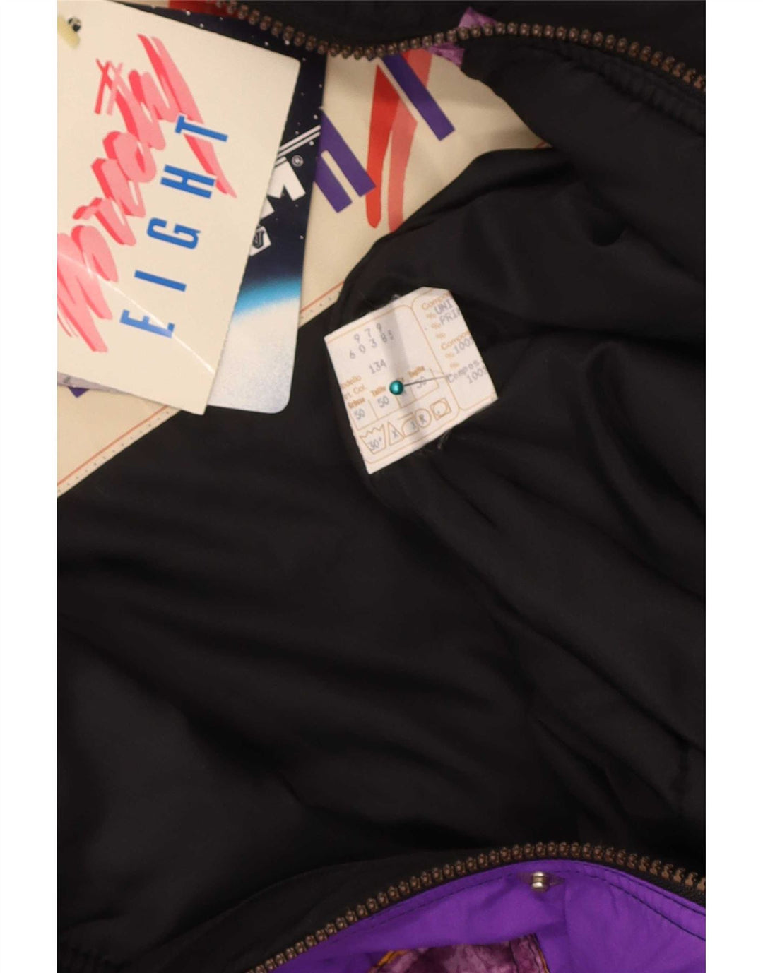 Ninety Eight Herren-Skioverall IT 50, groß, mehrfarbig, Farbblock